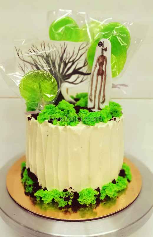 зелений торт Сиреноголовий