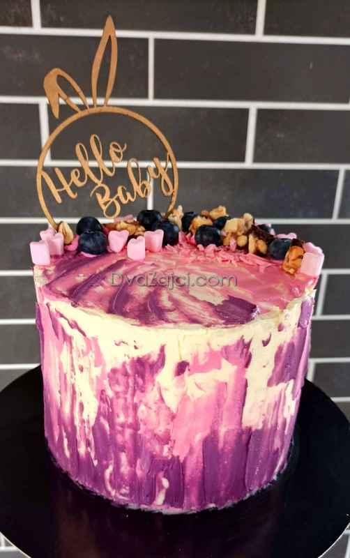 торт фіолетовий