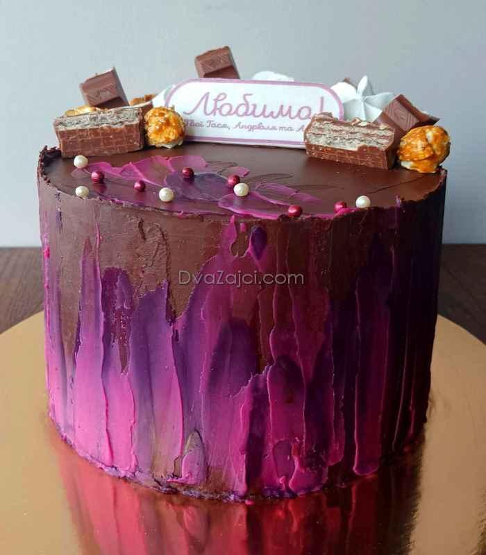 торт фіолетовий