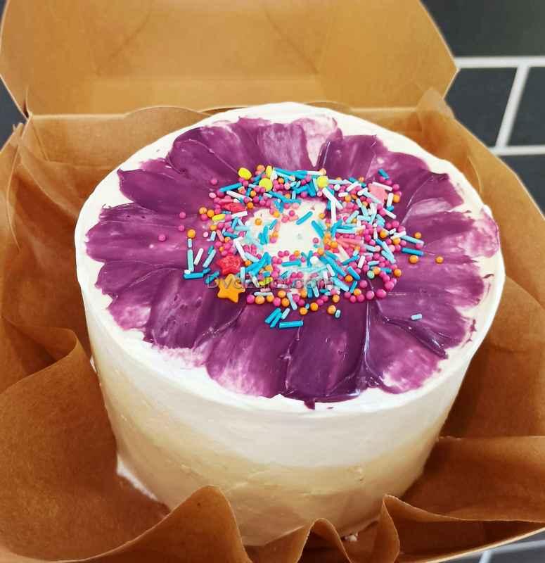 бенто торт фіолетовий